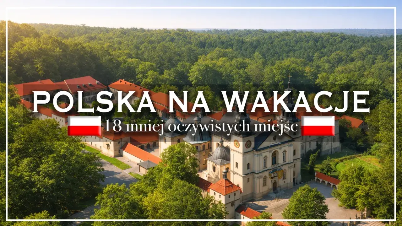 Polska na wakacje: malowniczy klasztor otoczony lasem. 18 mniej oczywistych miejsc, gdzie warto spędzić urlop.