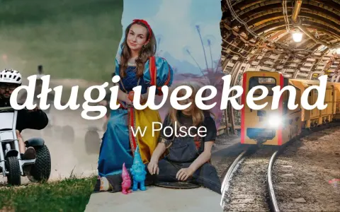 Długi weekend w Polsce: jazda na rowerze, baśniowe postacie i kolejka w kopalni.
