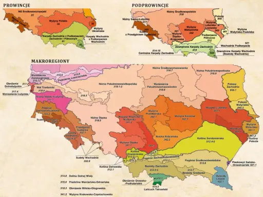 Sudety, czyli góry w Polsce, znajdują się na południowym zachodzie kraju, wzdłuż granicy z Czechami.